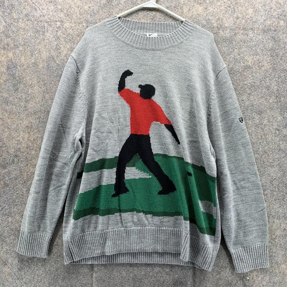 Nike Other - Nike Sweater Men Extra Large Golf Tiger Woods Knit DA4151-063 Limited Edition